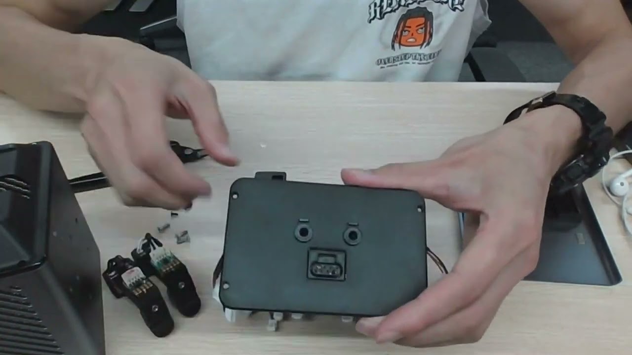 Dual extrusion module replacement control board
