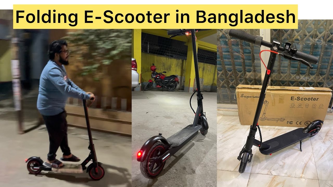 City E-Scooter Folding Electric Scooty Now in Bangladesh. Cheapest Price in BD. Call 01998541824