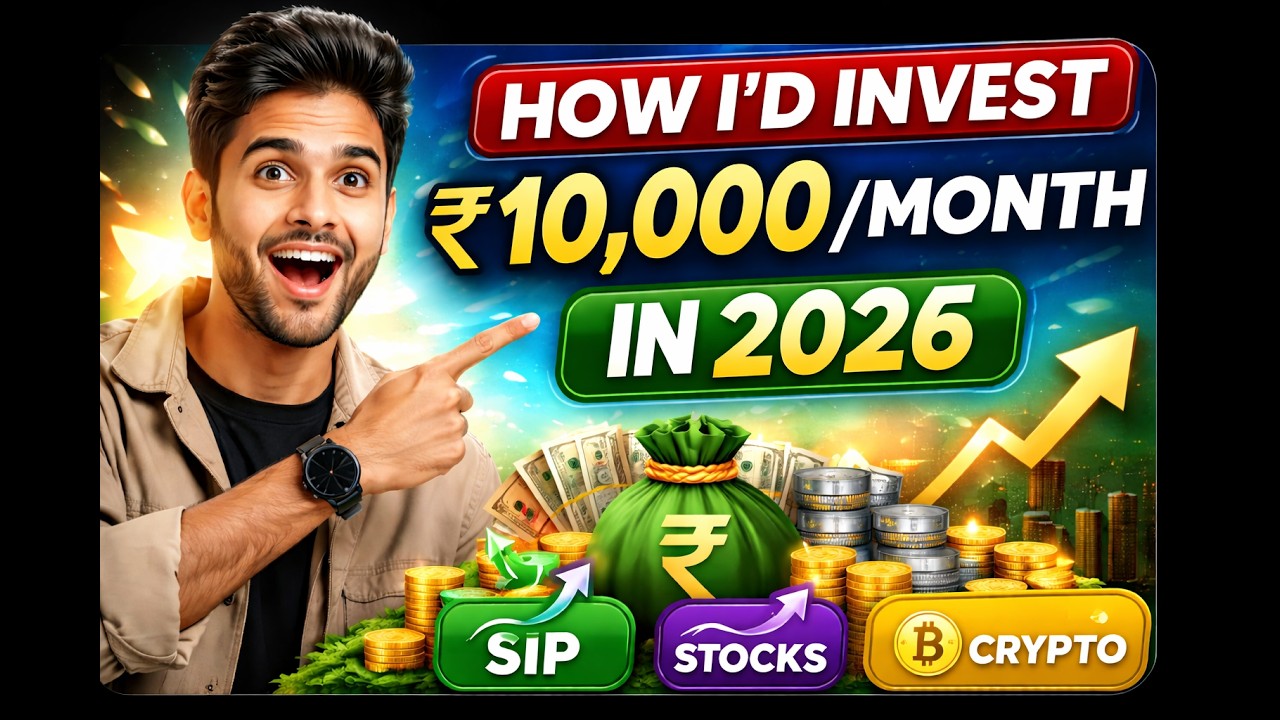 How I Would Invest ₹10,000/Month in 2026 If I Was Starting From Zero