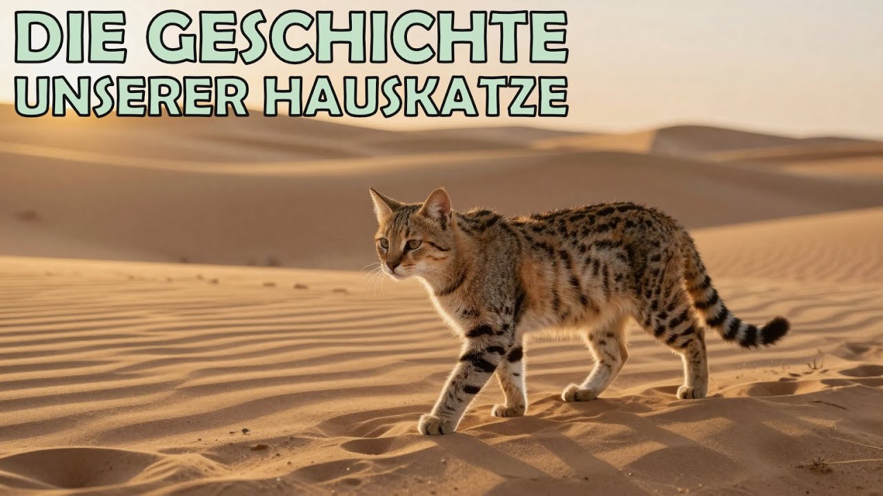 Vom Wüstenjäger zum Stubentiger: Die faszinierende Geschichte der Hauskatze🐾