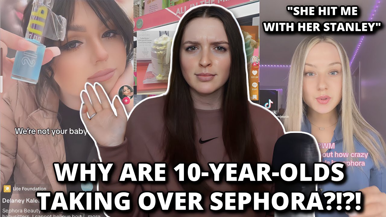 10-YEAR-OLDS ARE TAKING OVER SEPHORA *the sephora tiktok epidemic*