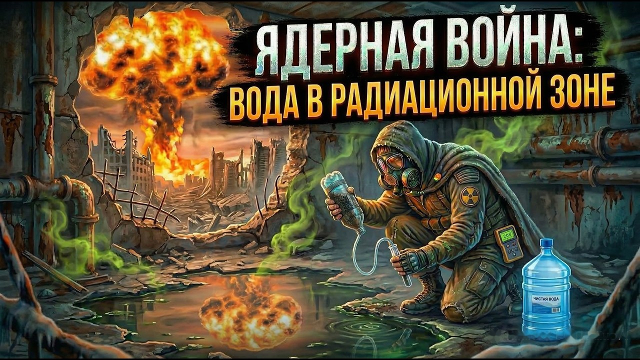 Ядерная война: ВОДА после ядерного удара — где искать, как очищать