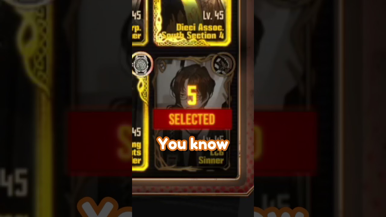 [Limbus Company] Gregor's Best ID