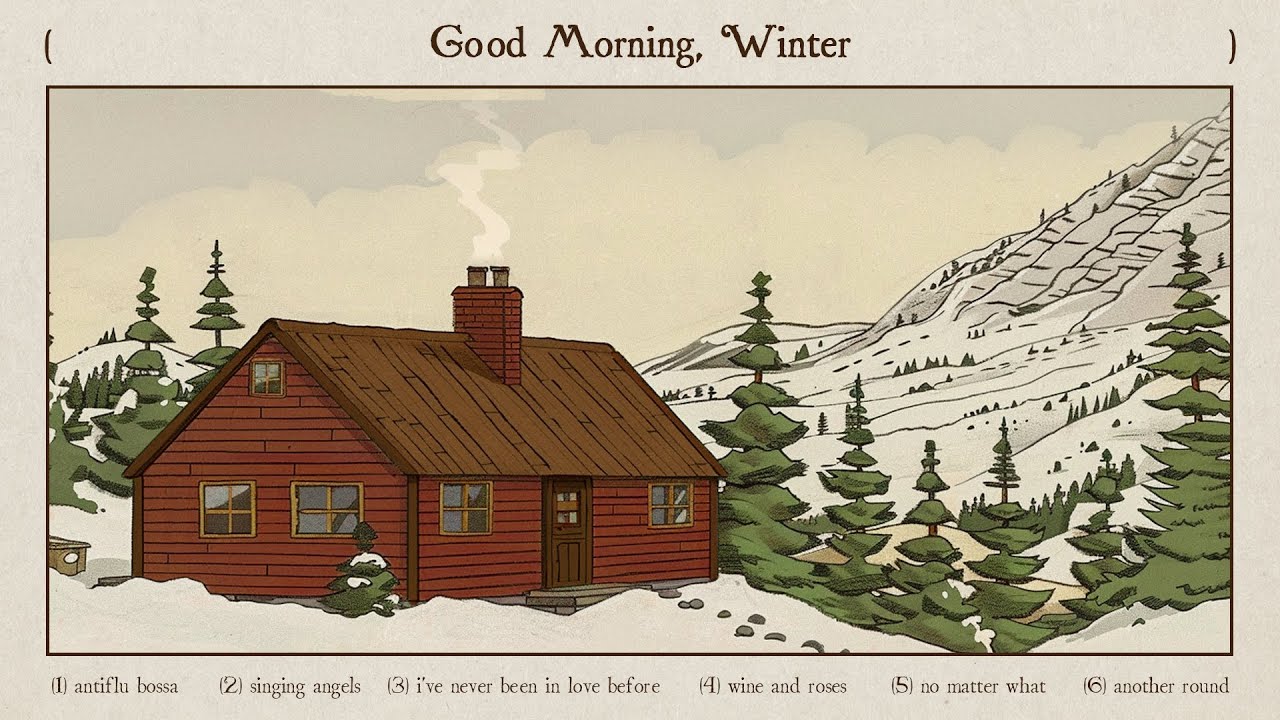 good morning, say hello to winter with sweet jazz music
