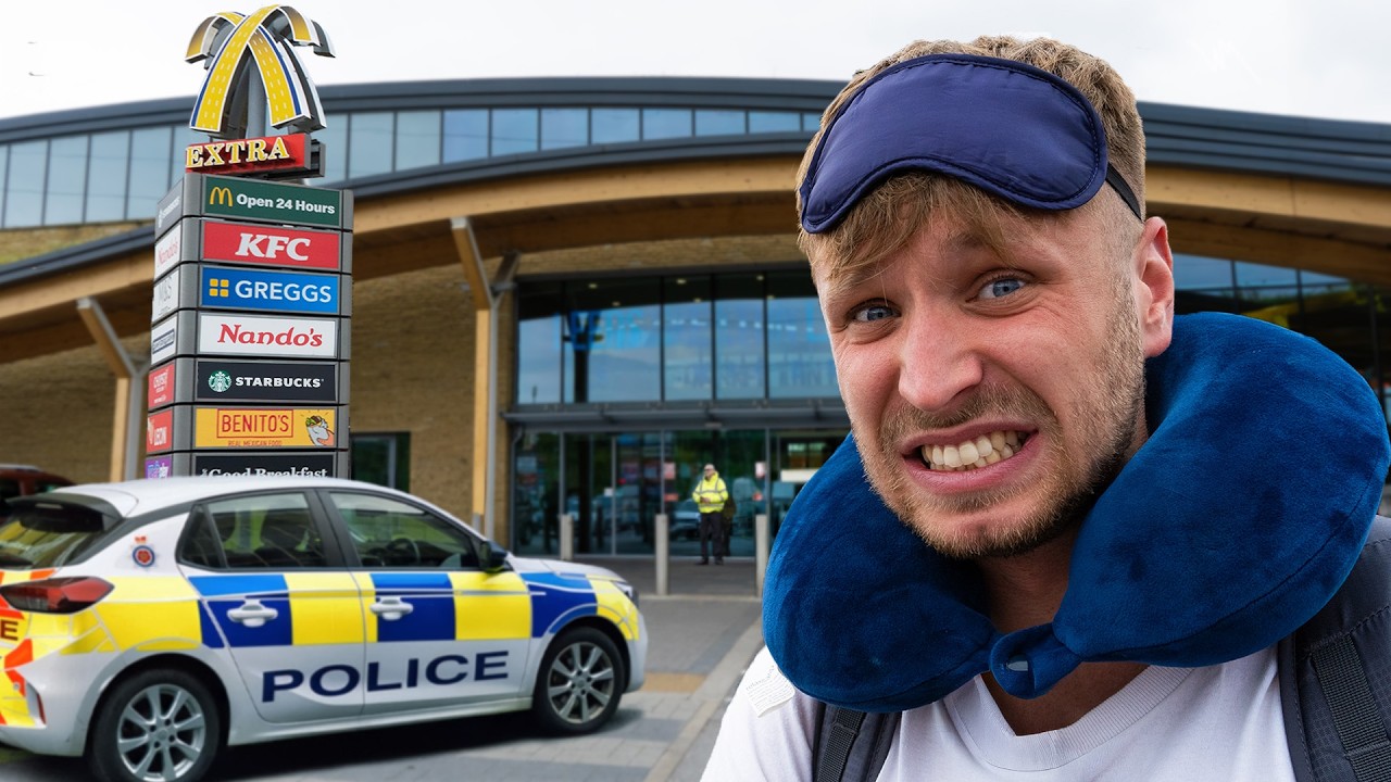 Living in a Motorway Services, Until I Get Kicked Out