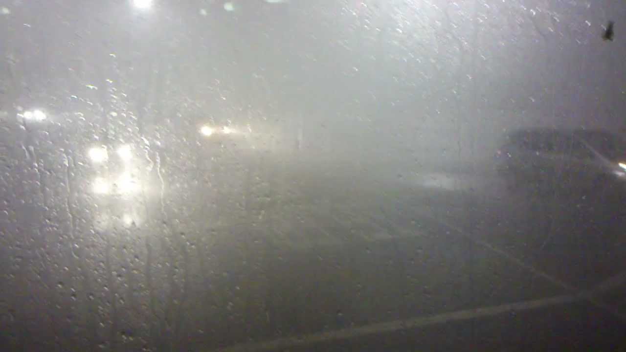 Tormenta y explosion en Autopista 25 de Mayo Bs As 04/04/12