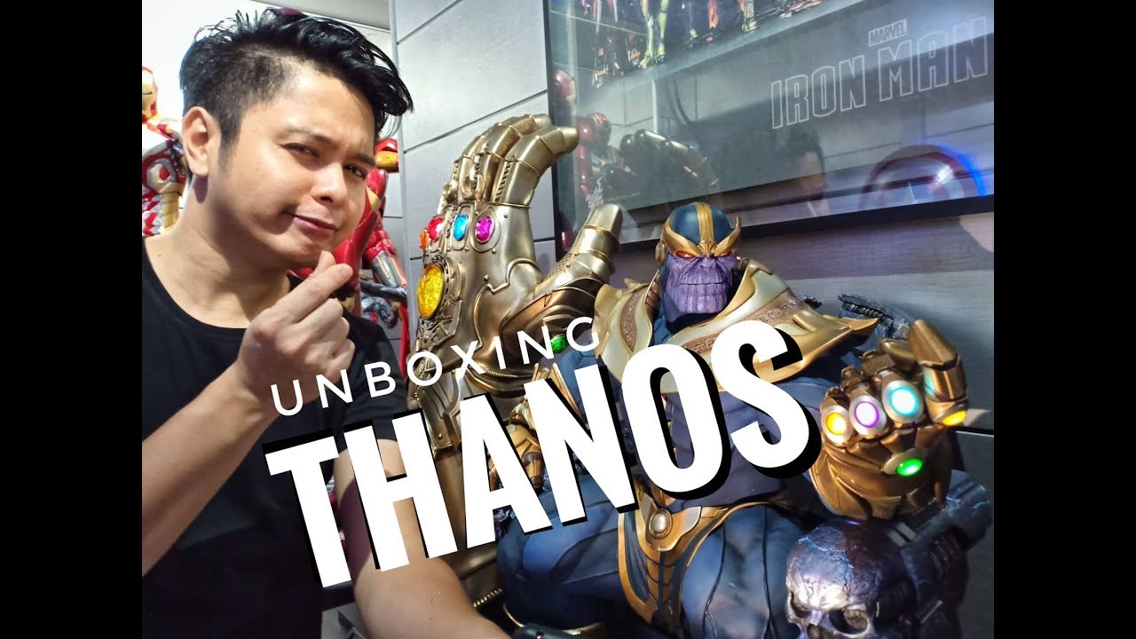 Thanos on Throne Maquette Unboxing