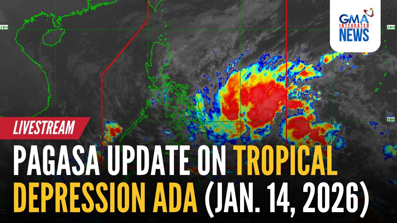 LIVE - PAGASA update on Tropical Depression Ada as of 11 AM  - Replay | GMA Integrated News