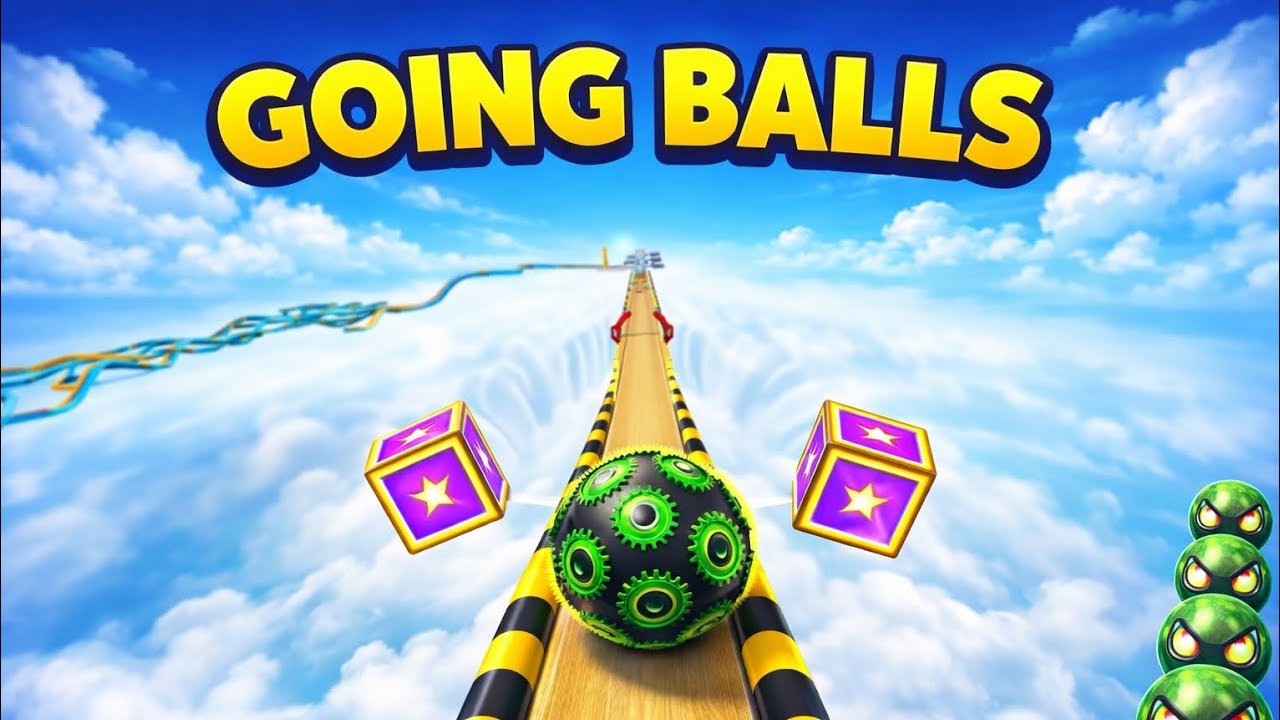 Going balls run speed, portal run #gameplay #goingballs 
