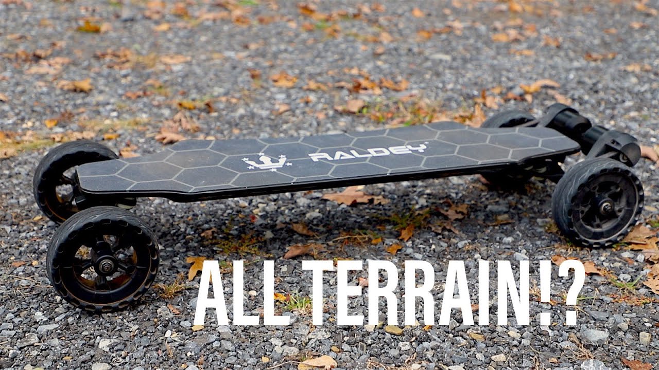 Raldey Carbon AT! | All Terrain Electric Skateboard
