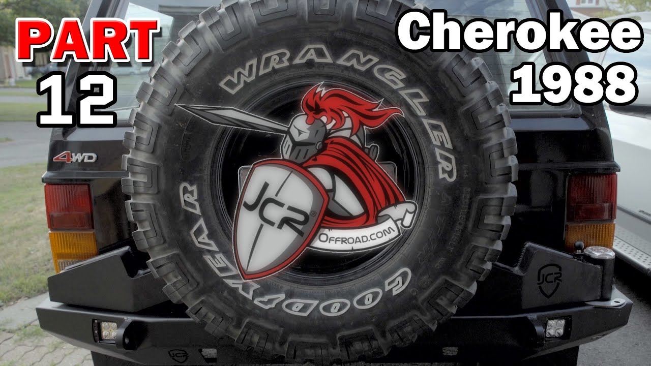 JCR Bumper and Tire Carrier | Jeep XJ Cherokee Restoration | Part 12