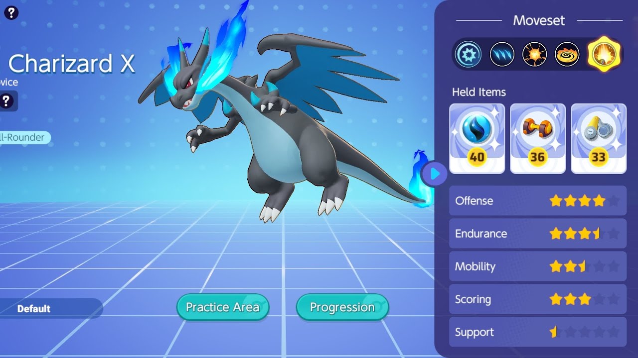 MEGA CHARIZARD X OP PERFORMANCE GMAEPLAY!![POKEMON UNITE] #shorts #video #pokemon