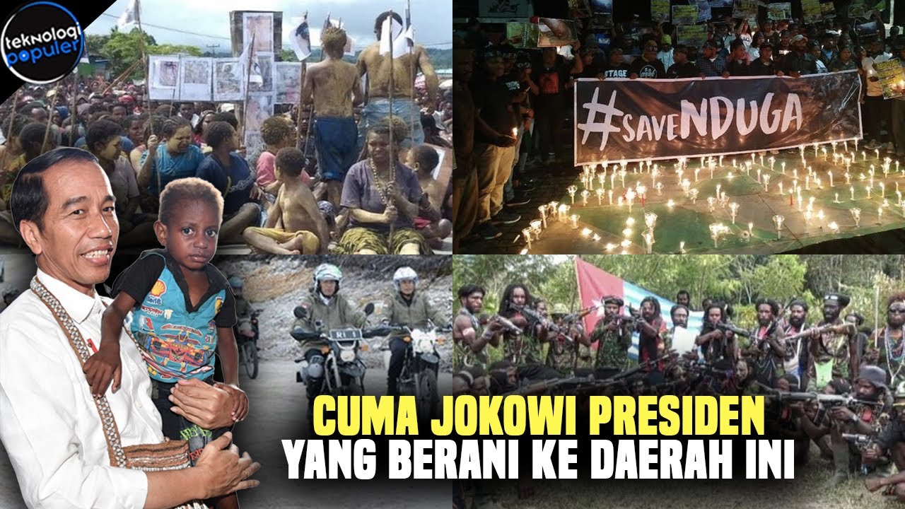 CUMA PRESIDEN JOKOWI YANG BERANI KESINI! Fakta Mengerikan Nduga Papua Yang Memakan Banyak Korban