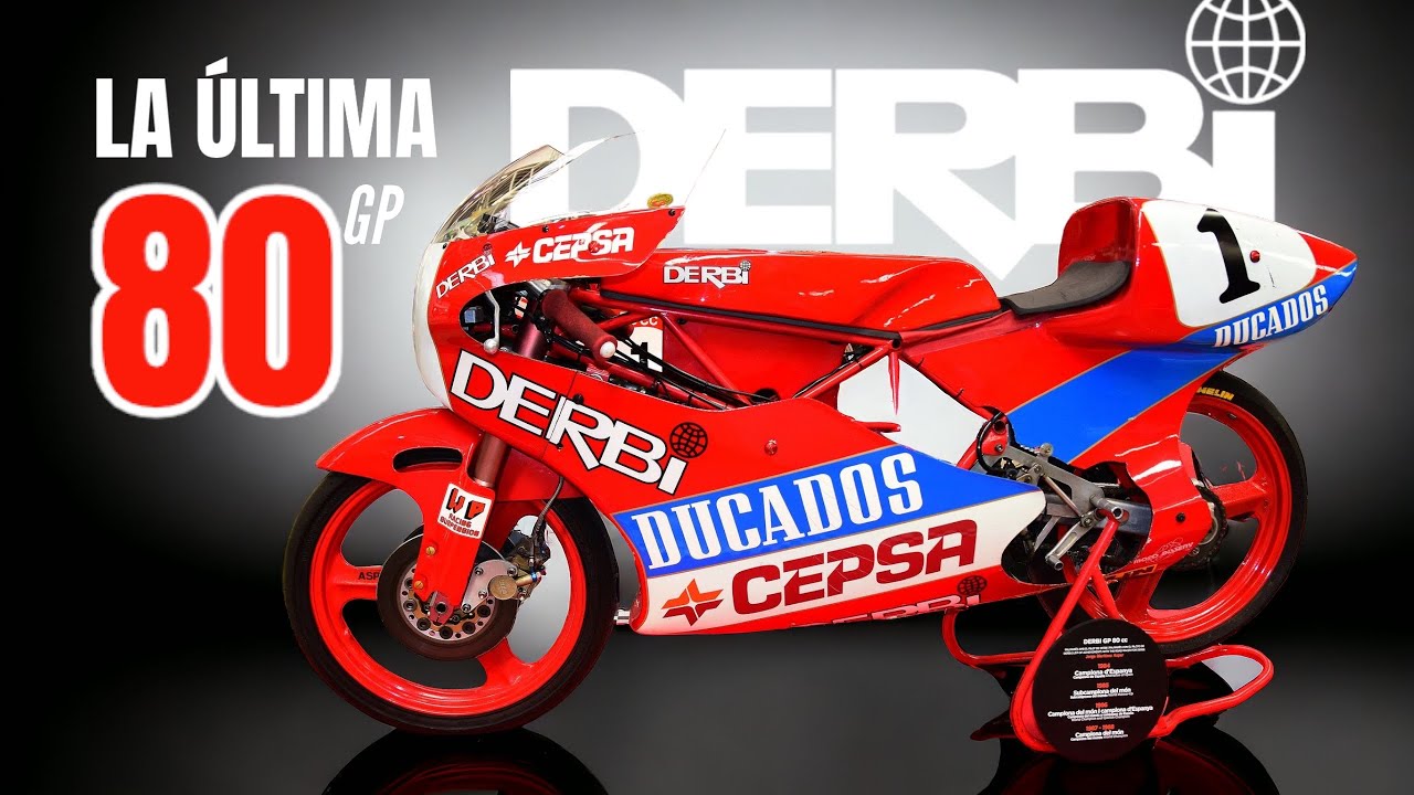 La ÚLTIMA 80cc GP DERBI ! Campeona dedl mundo con CHAMPI HERREROS