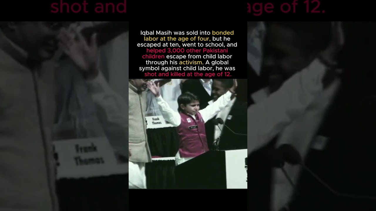 The 12-Year-Old Who Fought for 3,000 Children #shorts