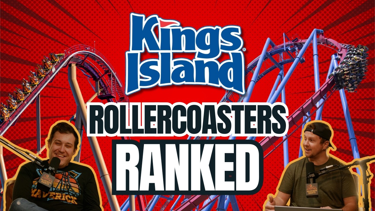 Рейтинг всех американских горок парка Kings Island, которые будут доступны до 2026 года.