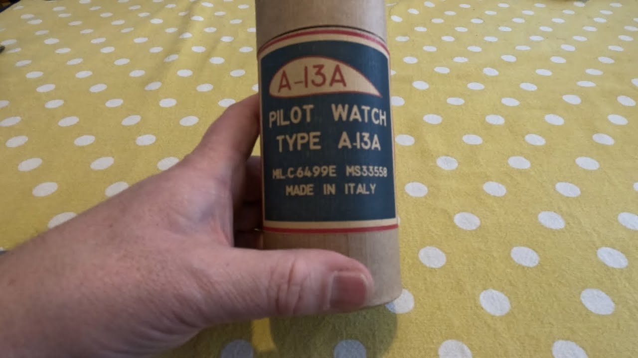 A-13A Pilot Watch Unboxing and First Impressions