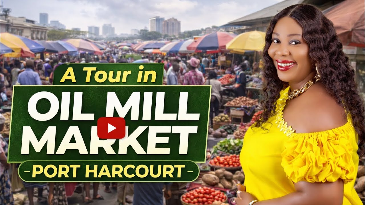 A Tour at oil mill market in Port harcourt 