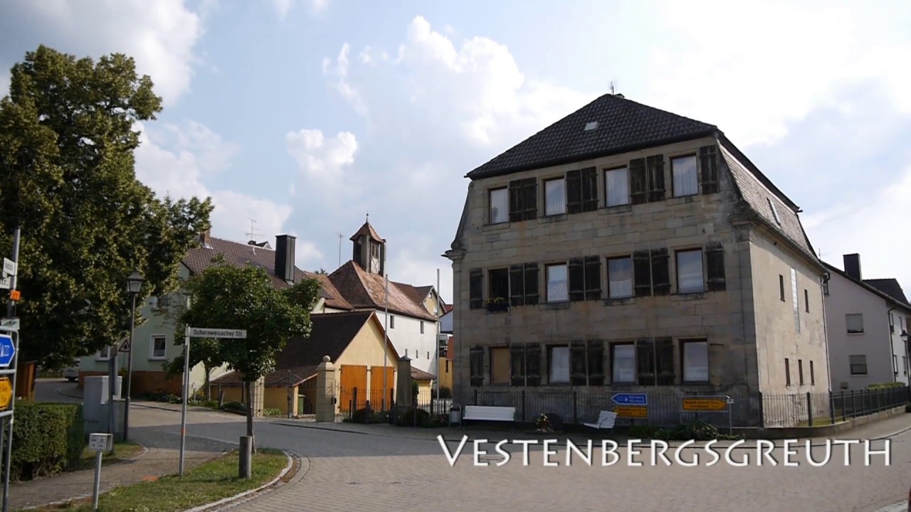D: Vestenbergsgreuth. Mittelfranken. Eindr&uuml;cke aus der Ortsmitte. August 2019
