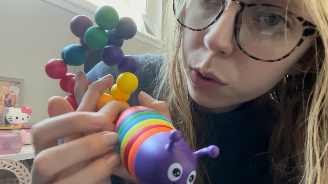 lofi asmr | tingly fidget toy tapping 