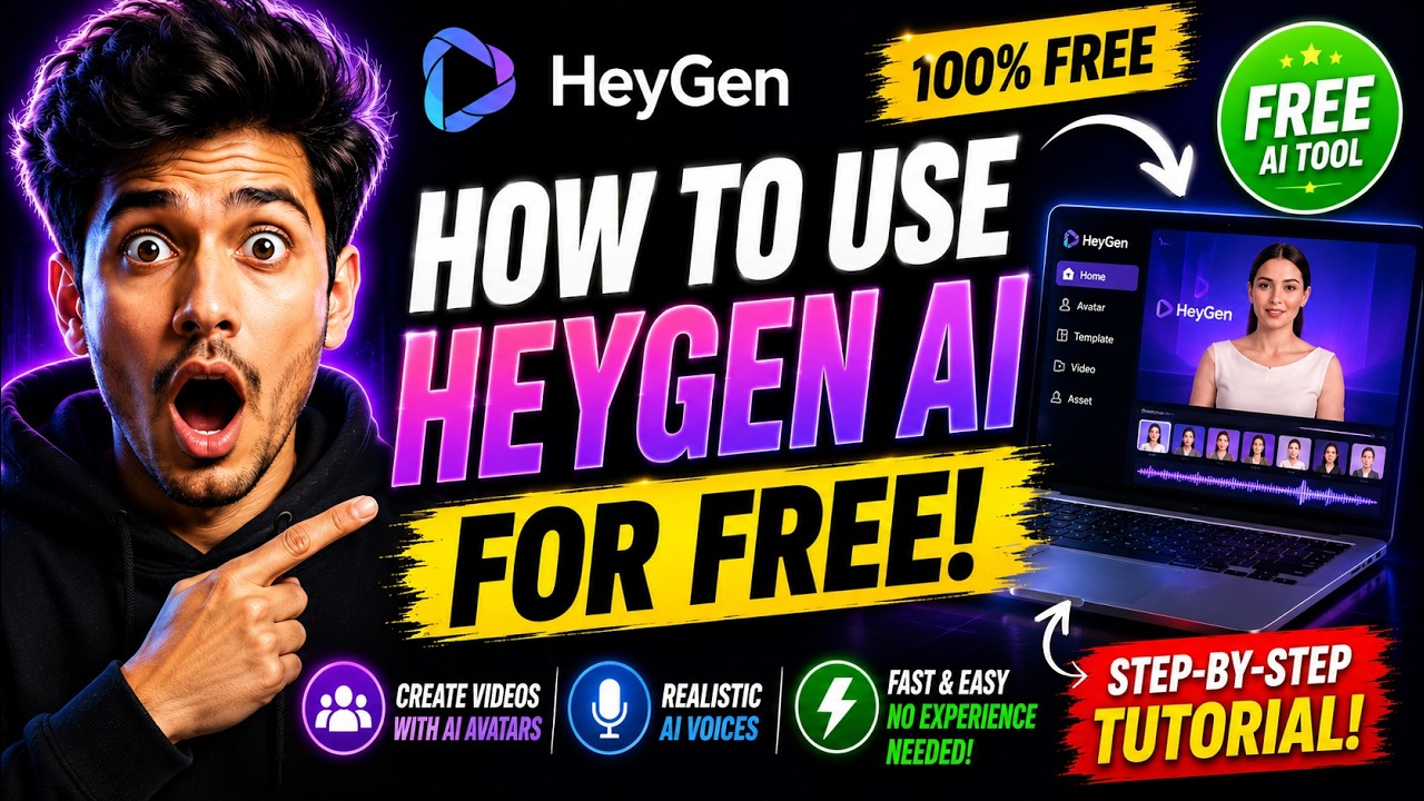 How to use heygen ai free