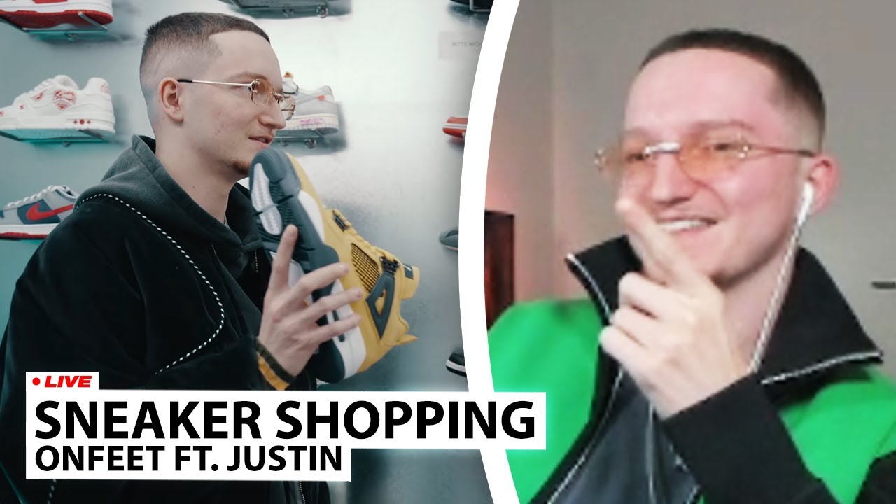 Sneaker Shopping & FAQ zu PESO, Connections und der Rapszene 👟🎤 | Live - Reaktion