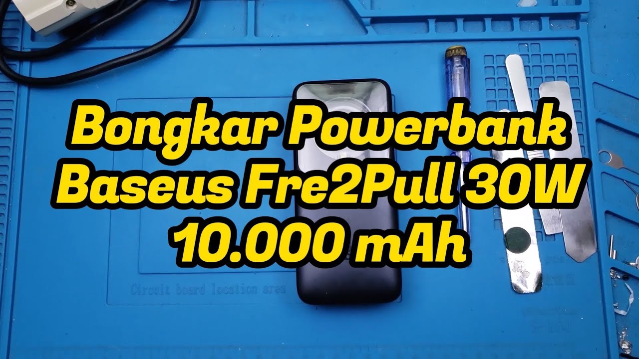 Bongkar Powerbank Baseus Free2Pull 30W 10.000 mAh