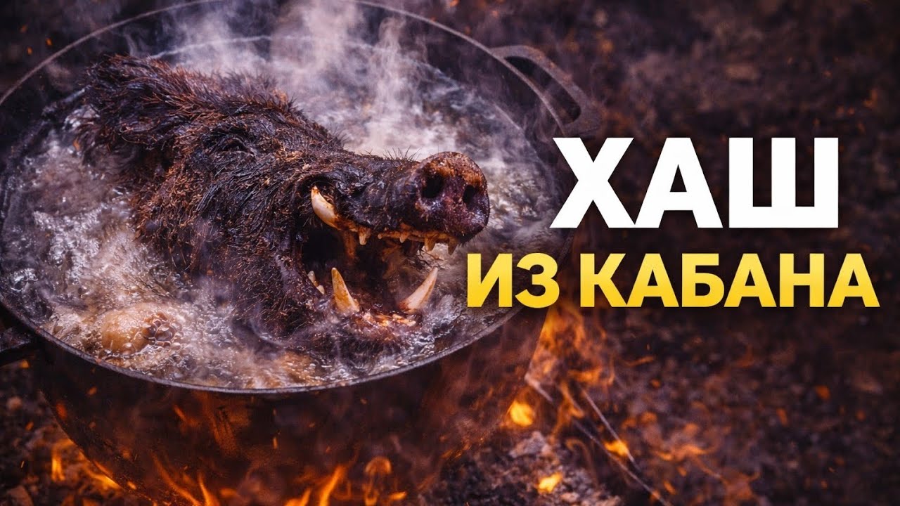  ХАШ из головы дикого кабана и косули