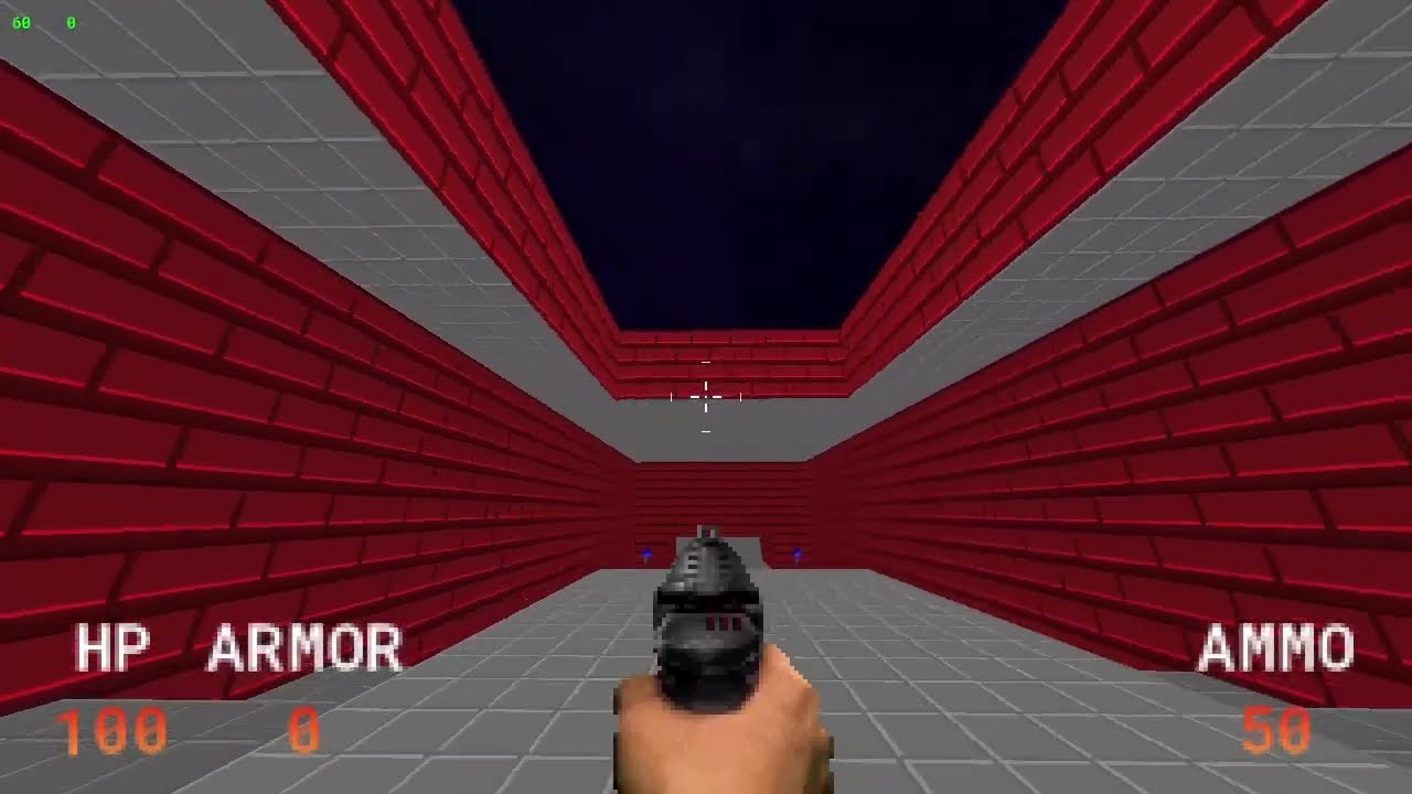 GameMaker 3D FPS engine demo