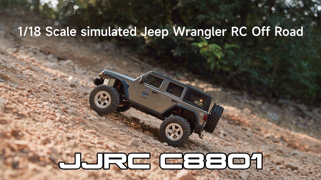 1/18 Scale simulated Jeep Wrangler RC Off Road | ‪JJRC C8801