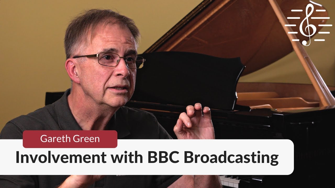 Involvement with BBC TV and Radio Services - An Interview with Gareth Green from Music Matters