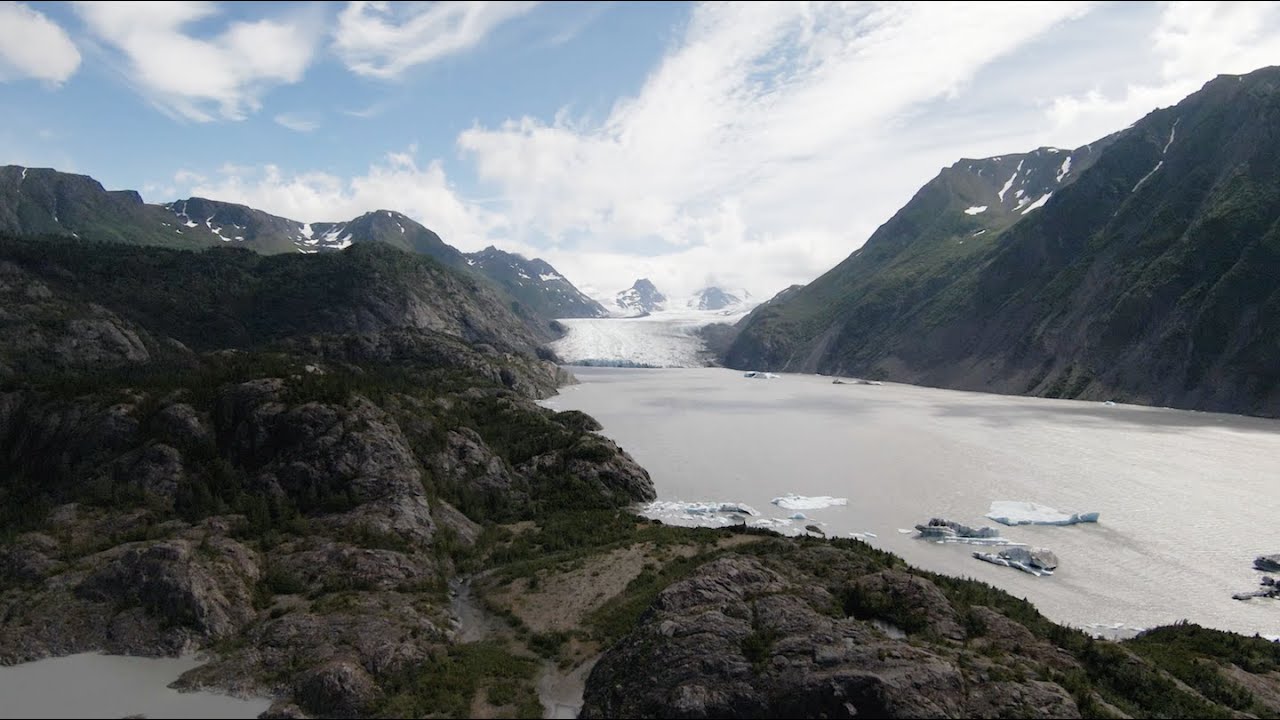 Hiking Grewingk Glacier in Kachemak Bay State Park - Homer Alaska
