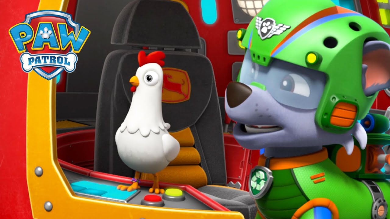 Chickaletta zit vast in een gigantische landbouwrobot! - PAW Patrol Nederlands