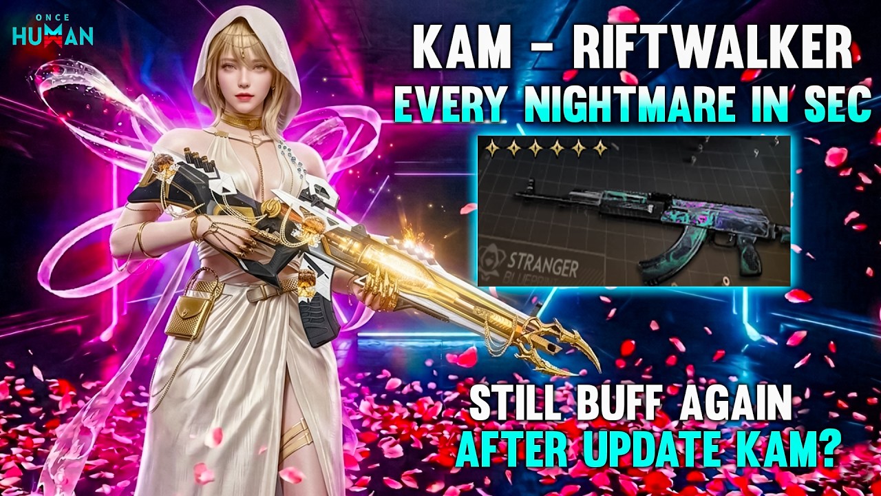 After Update Kam Abyss Glance Meta Buff❄️| Nightmare in Sec🥶BUILD GUIDE - ONCE HUMAN