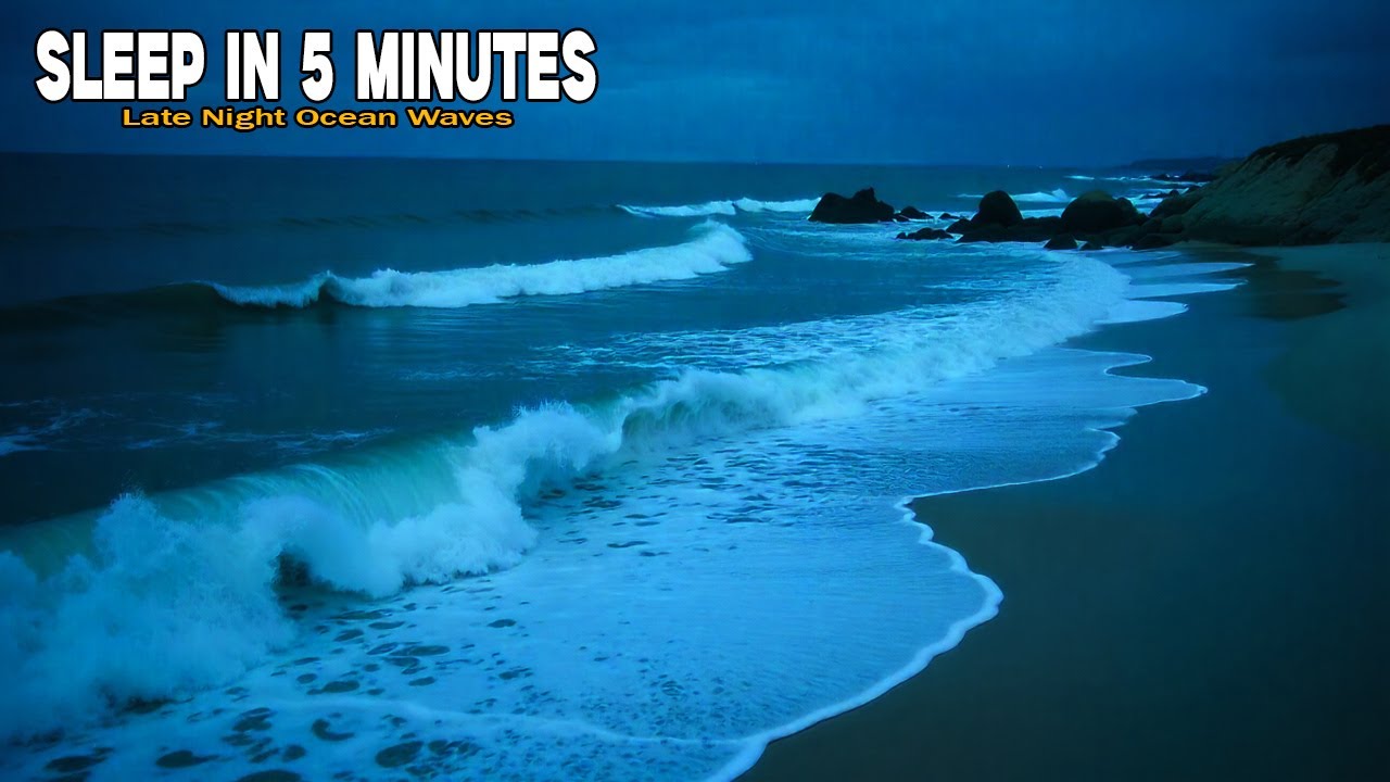 YOU WILL FALL INTO A DEEP SLEEP IN AN INSTANT 🌊 Ocean Waves Sounds For Relaxing