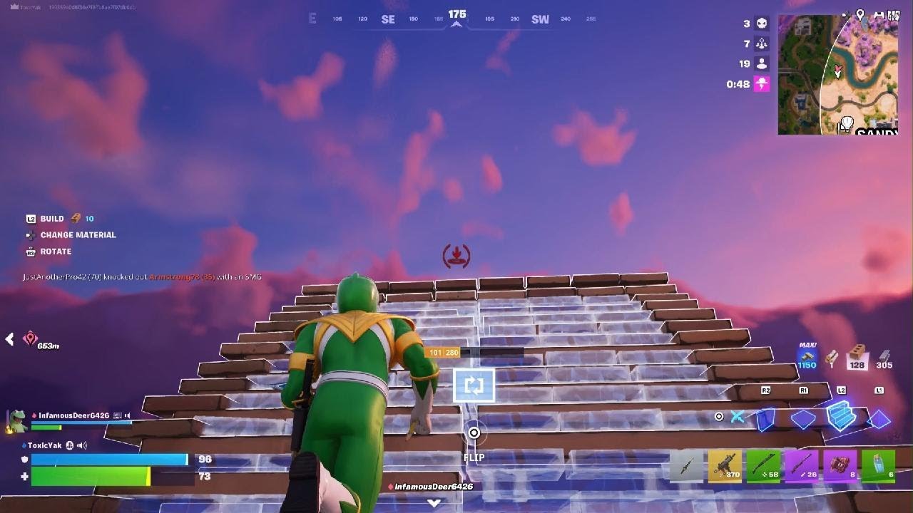 Fortnite sky base