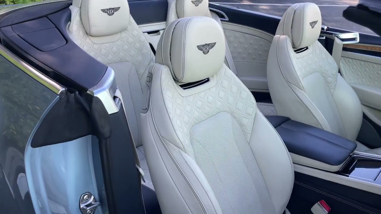 2020 Bentley GTC Fountain Blue Metallic
