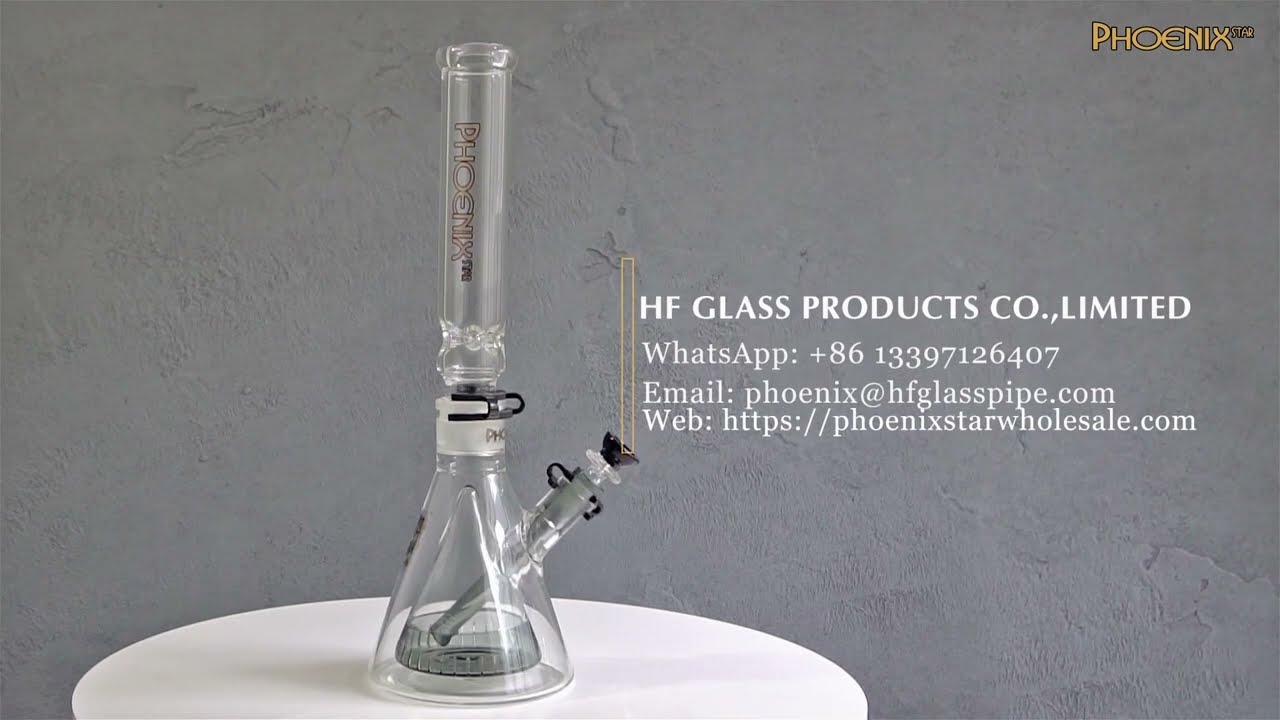 How Beaker Bong Works ? Phoenix Star PHX142 with Pyramid Perc