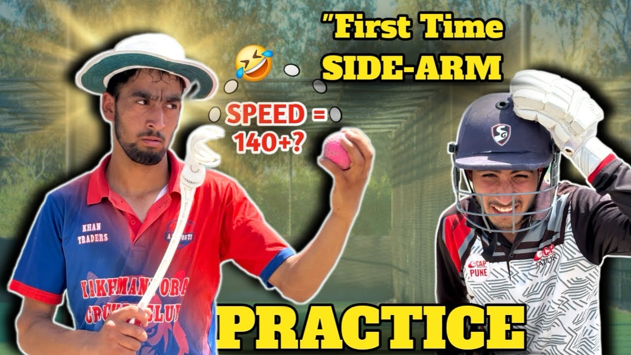 First Time Side Arm Practice💥 at CAP Jaipur🏏 | | Cricket Vlog | #capjaipur #kaifvlog