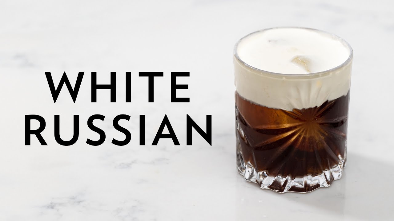 Dude, We're Reconstructing The White Russian
