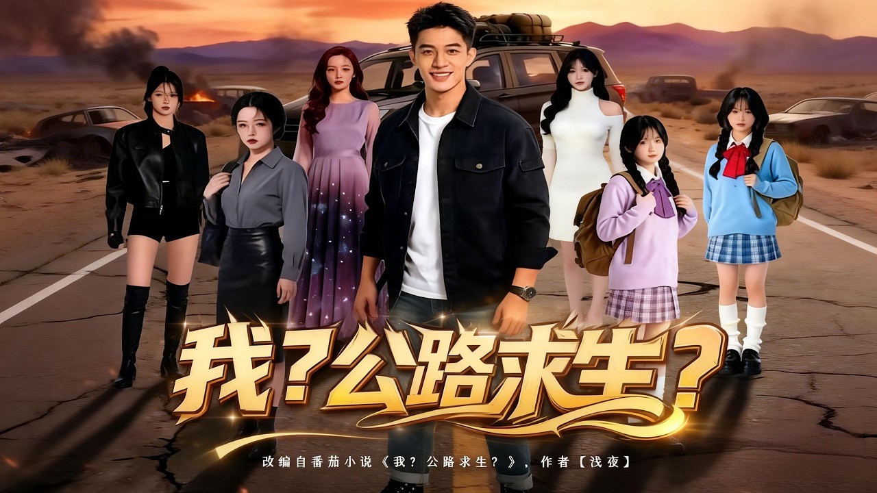 【Full Version】《我？公路求生？》陈凡觉醒SSS暴击天赋，组建五菱宏光车队硬刚古神。世界被重置后，他保留记忆重聚队友，开启更疯狂的降维打击！#shorts video#AI短劇#梦境放映室