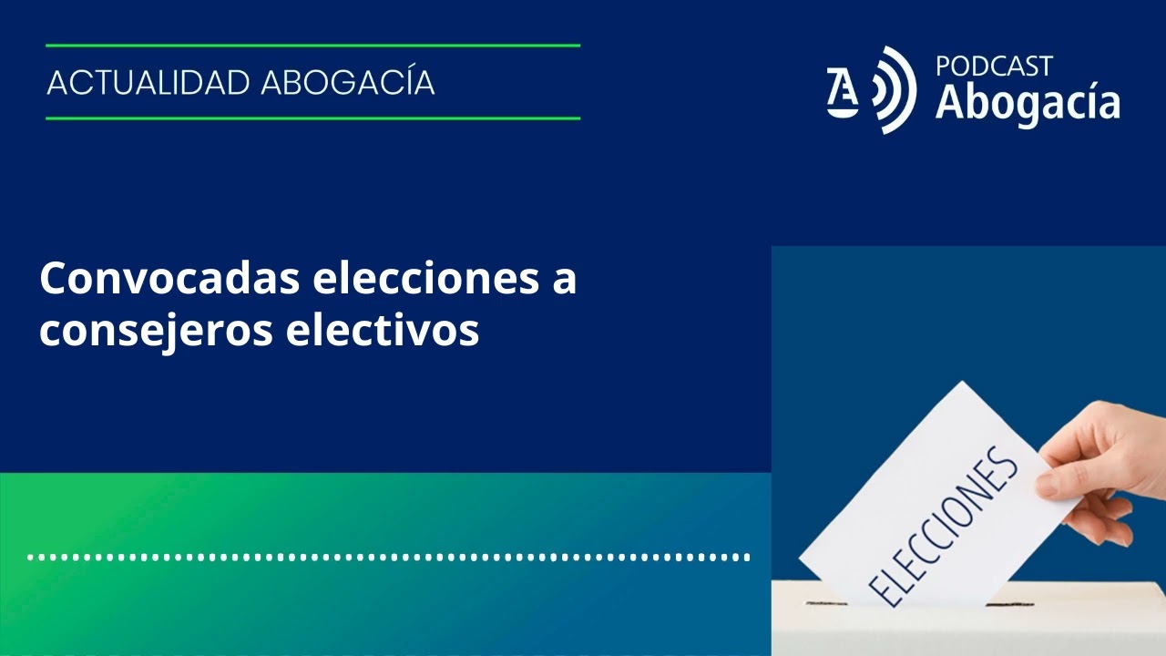 Convocadas elecciones a consejeros electivos