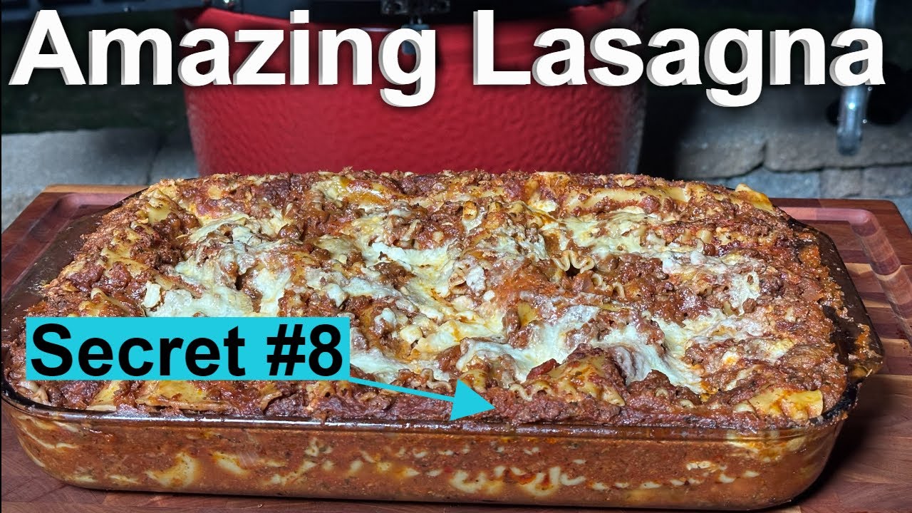 11 Secrets to Amazing Lasagna on the Grill or in The Oven | Rum and Cook