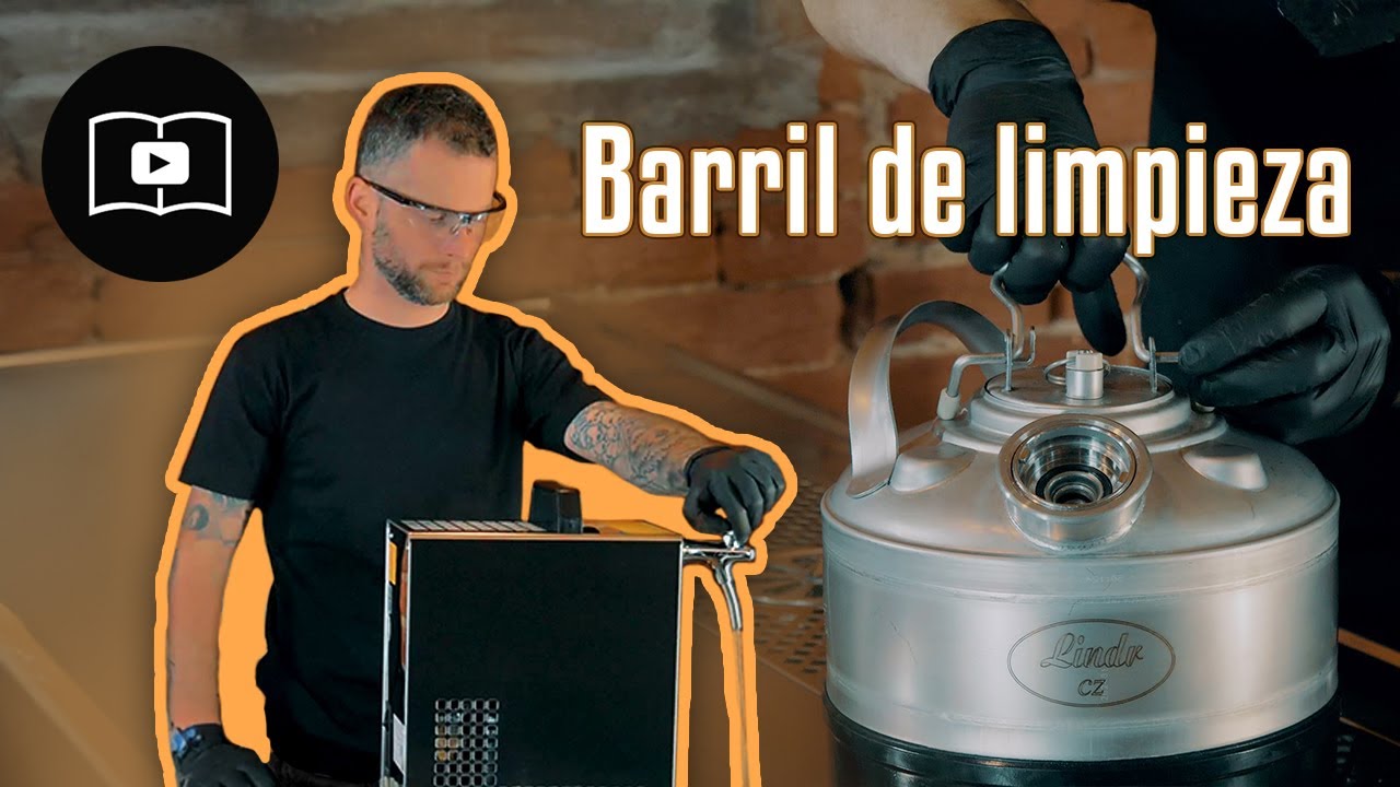 C&oacute;mo desinfectar una l&iacute;nea de bebida con un barril de limpieza LINDR