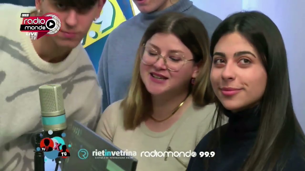 A TU PER TU - Ospiti in studio professori ed alunni dell'Istituto Celestino Rosatelli di Rieti