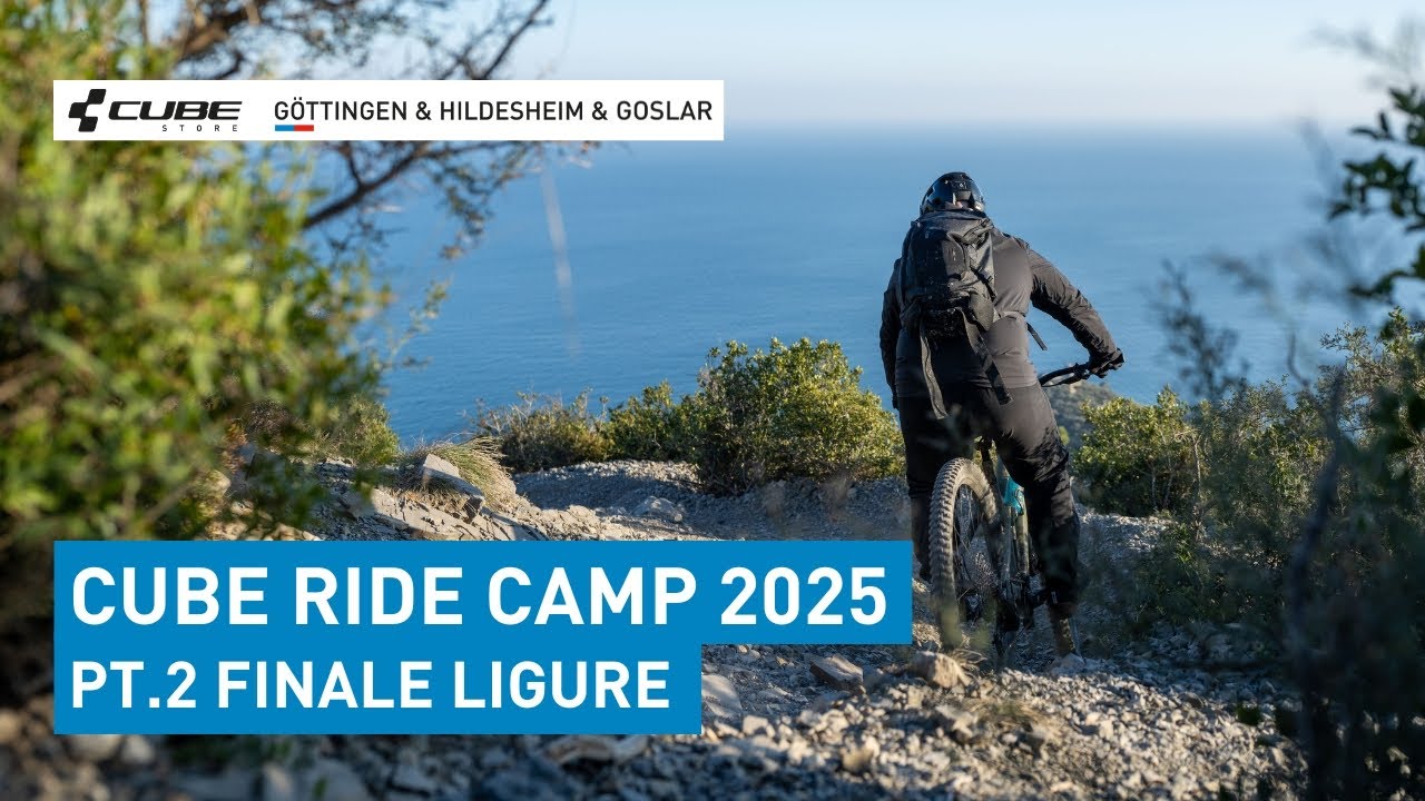 CUBE Ride Camp 2025 Pt.2! Wie das CUBE Stereo Hybrid ONE77 über die Finale Ligure Trails brennt 🔥🤩