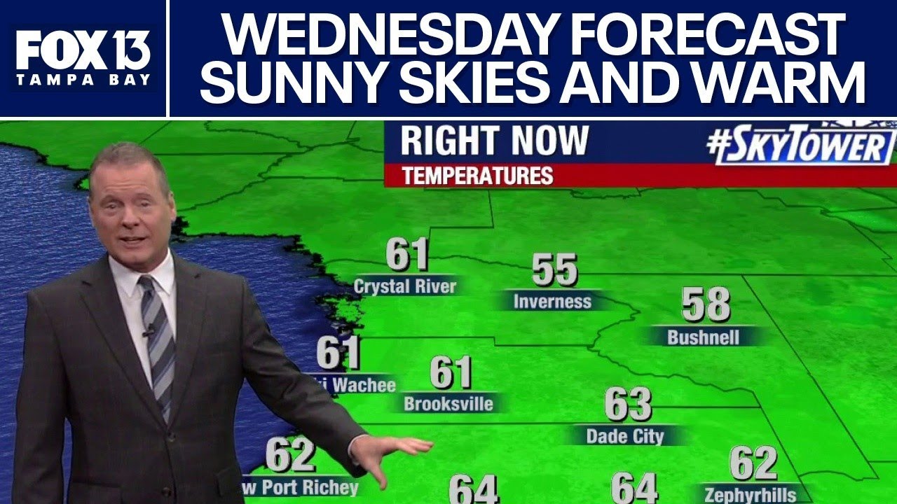 Tampa weather | Wednesday morning forecast