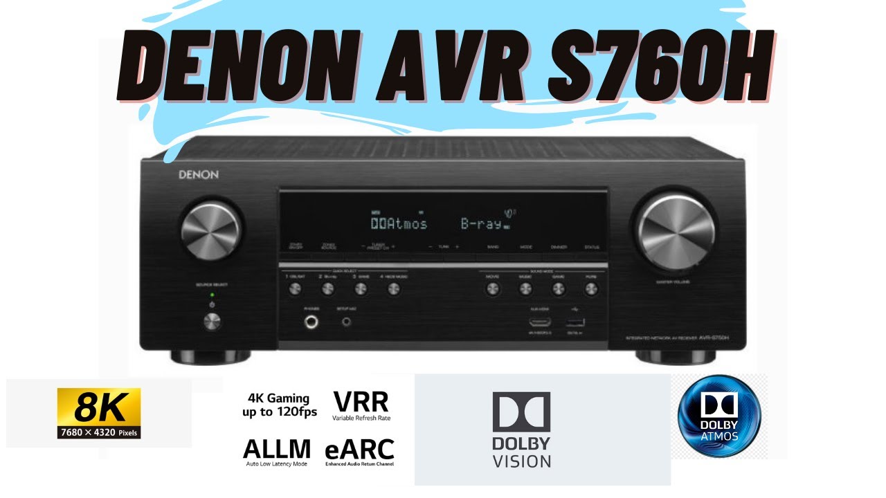 Receiver Denon Avr s760h - Um dos melhores intermediários...