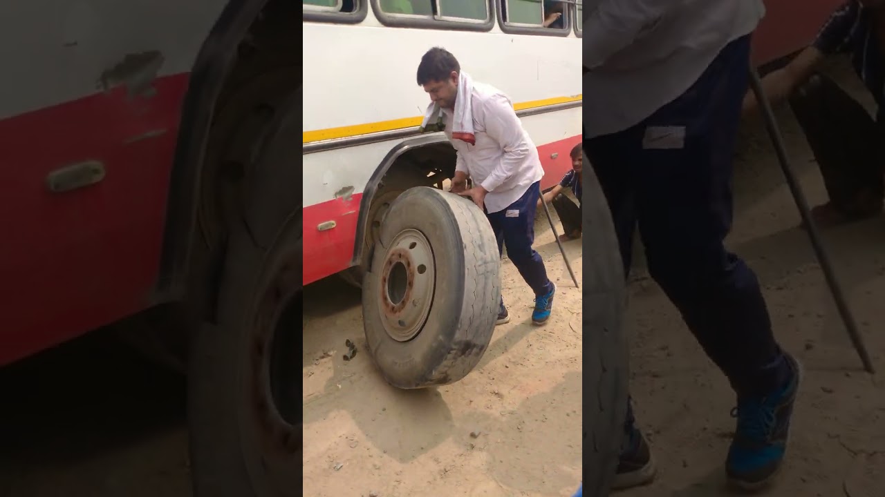 Tyre blast , Bus speed 140 , Roadways bus