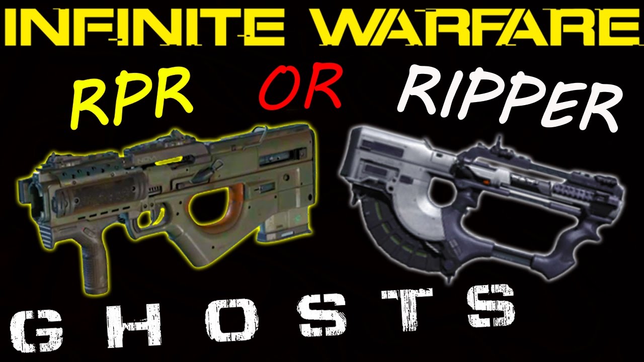 Ghosts Ripper + Infinite Warfare RPR Evo (Ghosts + Infinite Warfare Multiplayer Gameplay) COD